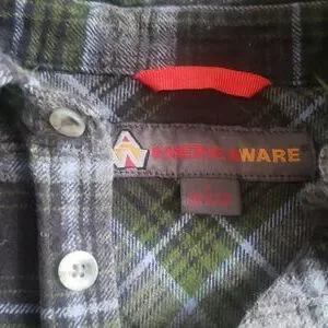 Mens button down flannel